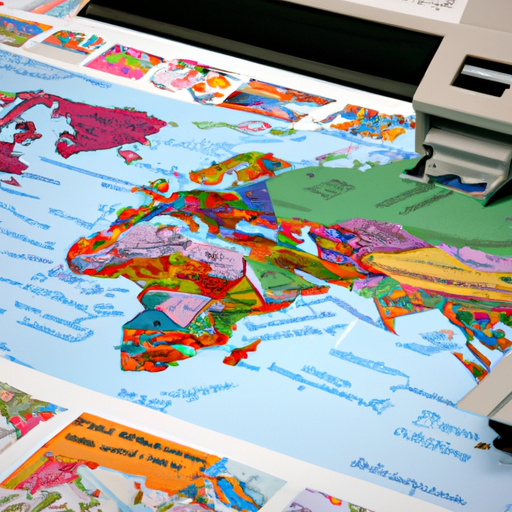 como imprimir mapas rotas guias ou outros materiais de viagem